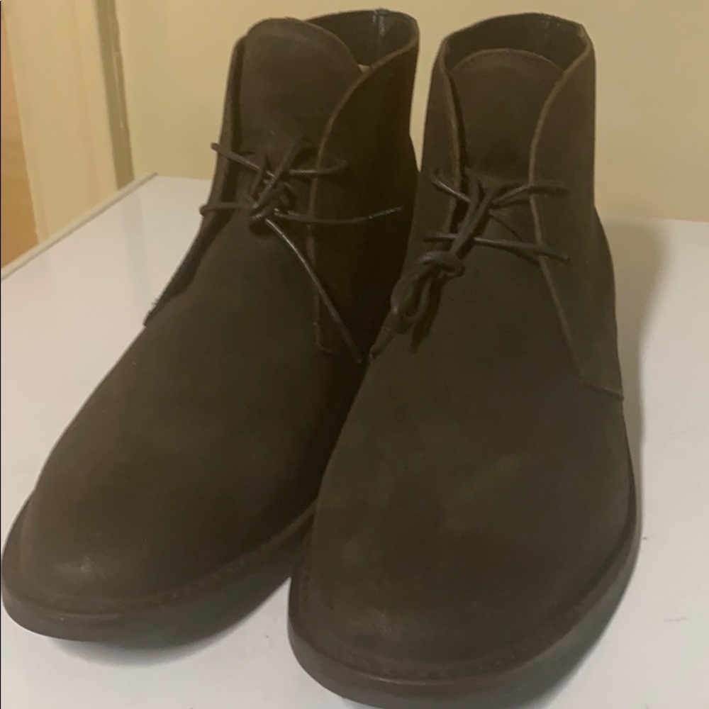 Men's Dark Olive Suede Scout Boots